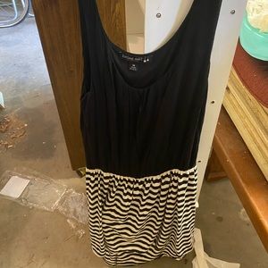Cute high low dress with tank top straps